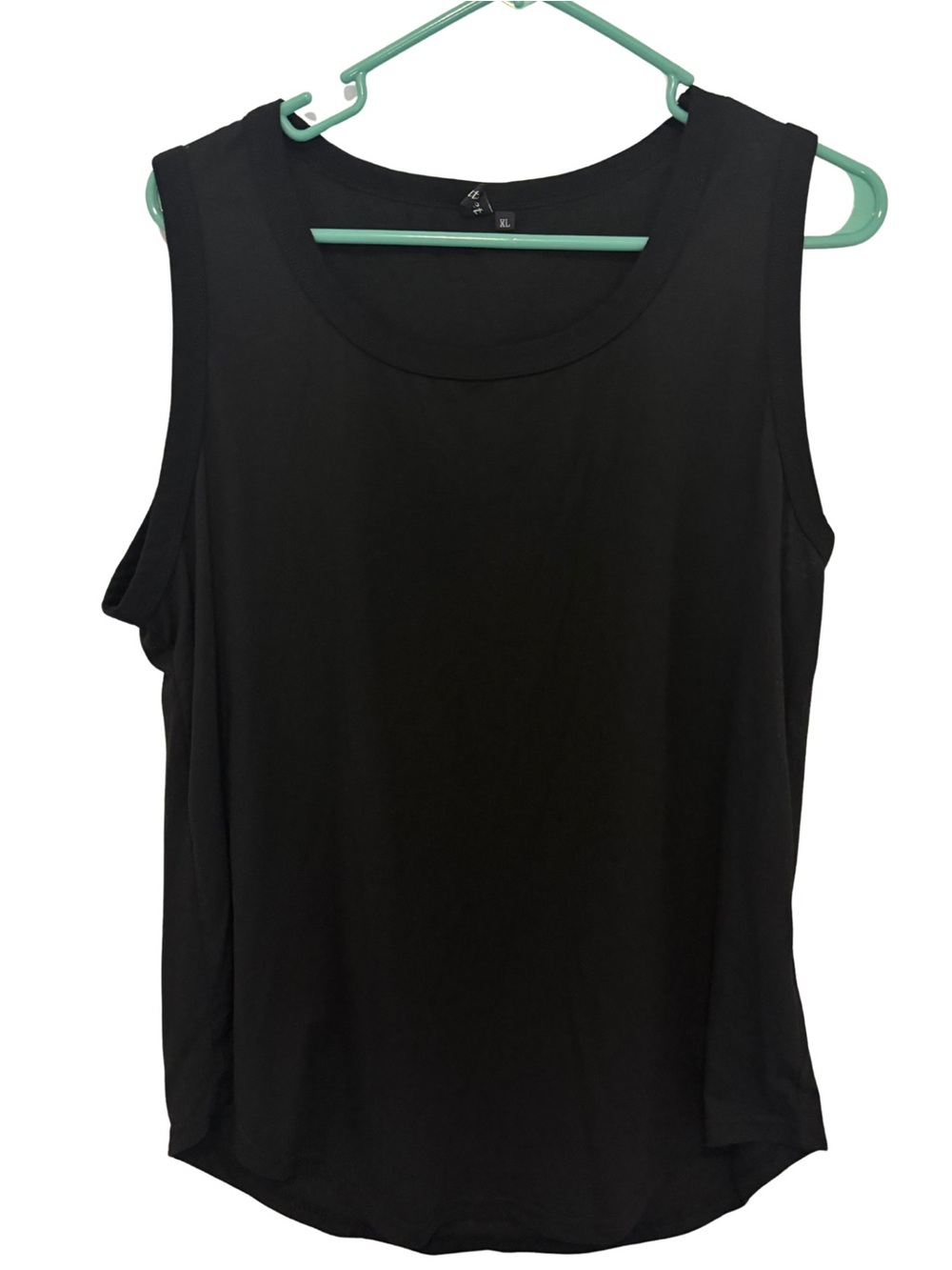 3/$20 Automet Women's Black Sleeveless Tank Top - Everyday Essential